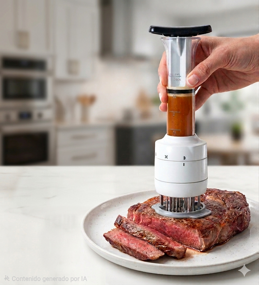 INYECTOR DE SALSA PARA CARNES