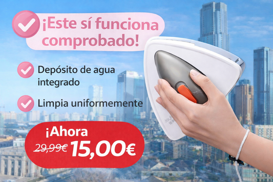 LIMPIACRISTALES MAGNETICOS CON DEPOSITO.